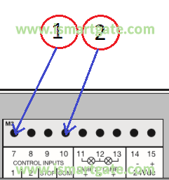 Wiring diagram for MERLIN CB22 Control Board